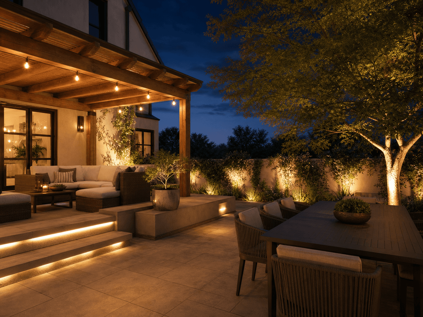 Outdoor patio